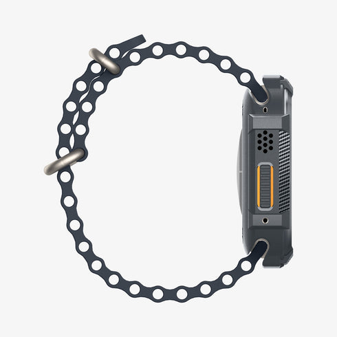 ACS05456 - Apple Watch Series (Apple Watch (49mm)) in matte black showing the front